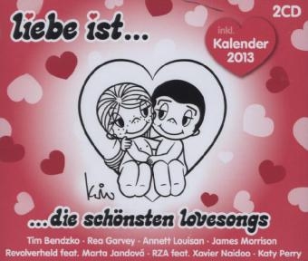 Liebe Ist ... Die schönsten Lovesongs, 2 Audio-CDs