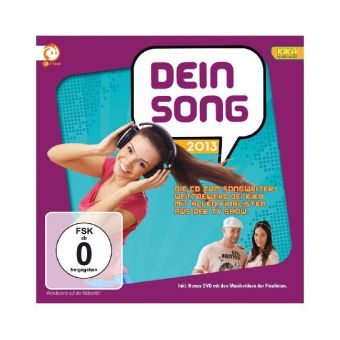 Dein Song 2013, 1 Audio-CD + DVD -  Various