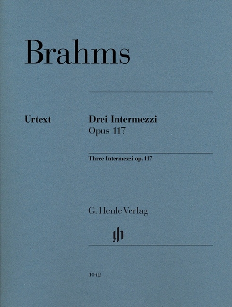 Johannes Brahms - 3 Intermezzi op. 117 - 