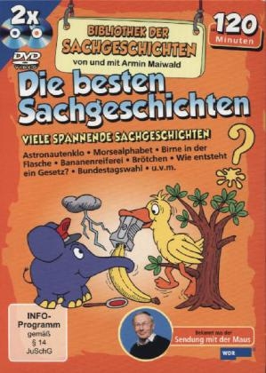 Bibliothek der Sachgeschichten - Bibliothek der Sachgeschichten - Die besten Sachgeschichten, 2 DVDs - 