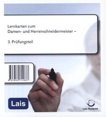 Lernkarten zum Damen- und Herrenschneidermeister -  Hrsg. Sarastro GmbH