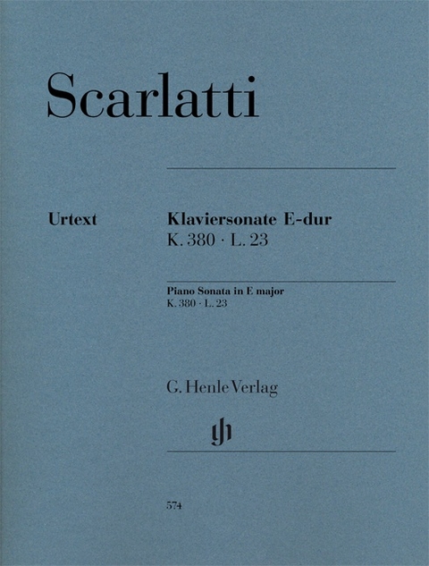 Domenico Scarlatti - Klaviersonate E-dur K. 380, L. 23 - 