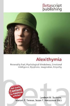 Alexithymia - 