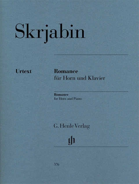 Alexander Skrjabin - Romance für Horn und Klavier - 