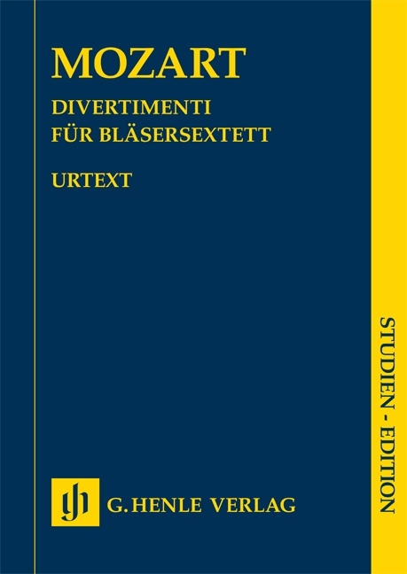 Wolfgang Amadeus Mozart - Divertimenti für 2 Oboen, 2 Hörner und 2 Fagotte - 