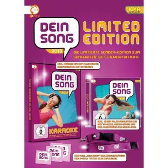 Dein Song 2013, 1 Audio-CD + DVD + 1 Karaoke-DVD (Die limitierte Sonder-Edition) -  Various