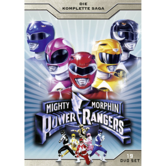 Power Rangers - Mighty Morphin Complete, 20th Anniversary, 18 DVDs