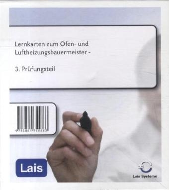 Lernkarten zum Ofen- und Luftheizungsbauermeister -  Hrsg. Sarastro GmbH