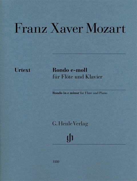 Franz Xaver Mozart - Rondo e-moll für Flöte und Klavier - 