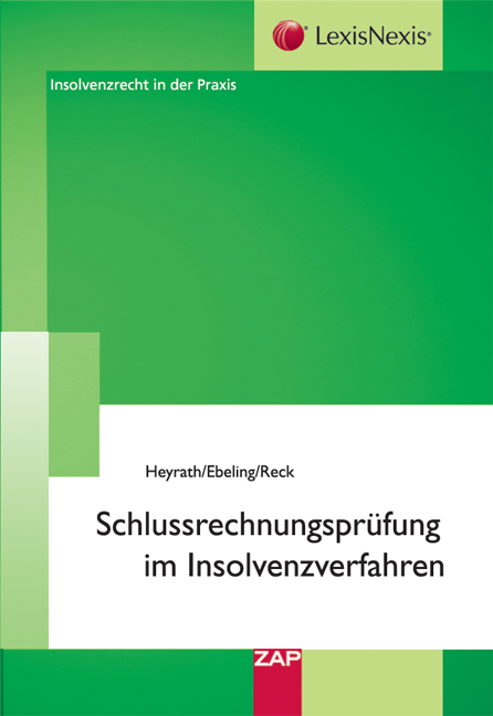 Schlussrechnungsprüfung im Insolvenzverfahren