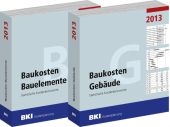 BKI Baukosten 2013 Kostenkennwerte (Teil 1 + 2) – Komplettpaket