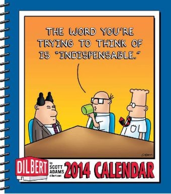 Dilbert 2014 Desk Diary - Scott Adams