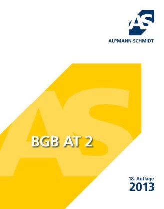 BGB AT 2 - Josef A. Alpmann