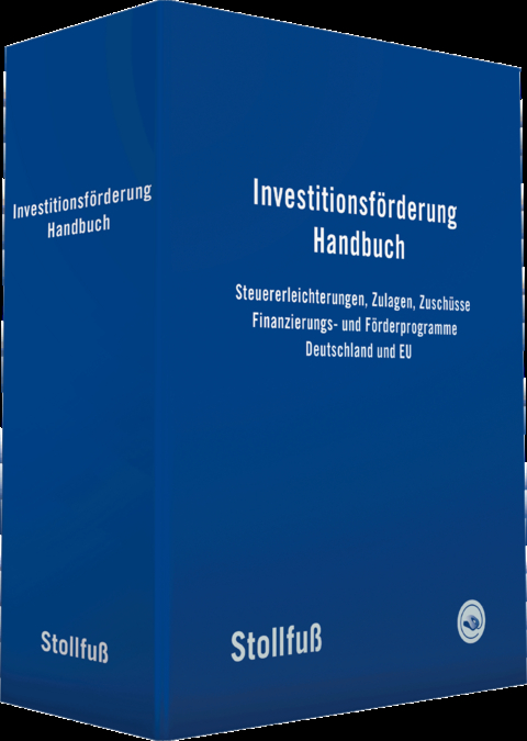 Investitionsförderung Handbuch