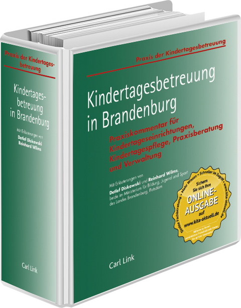 Kindertagesstätten in Brandenburg - Detlef Diskowski, Reinhard Wilms