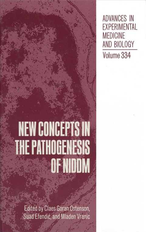 New Concepts in the Pathogenesis of NIDDM - 