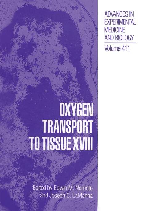 Oxygen Transport to Tissue XVIII - 