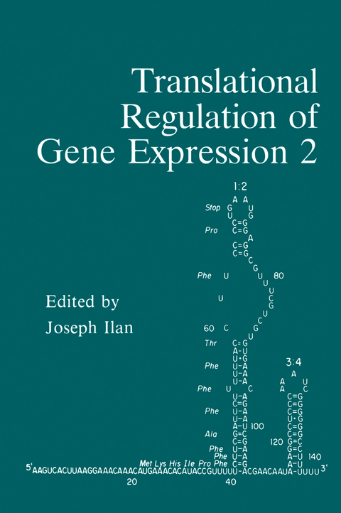 Translational Regulation of Gene Expression 2 - 