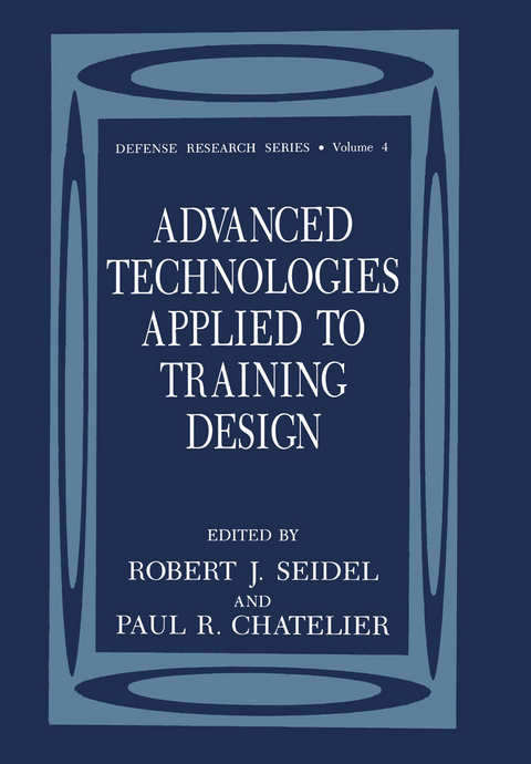 Advanced Technologies Applied to Training Design - 