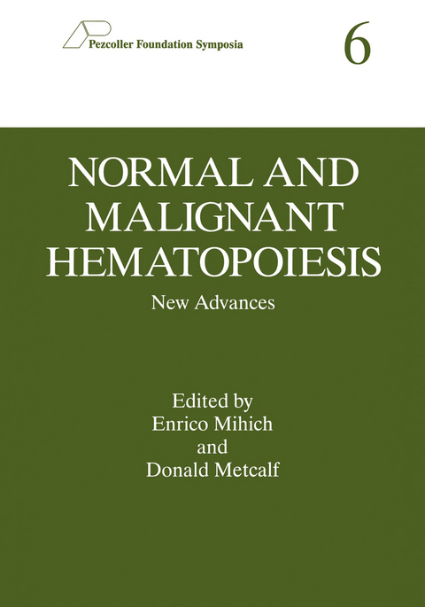 Normal and Malignant Hematopoiesis - 