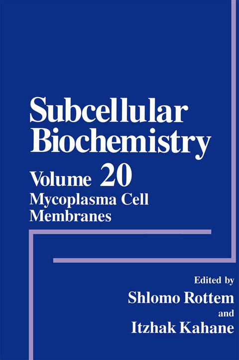 Mycoplasma Cell Membranes - 