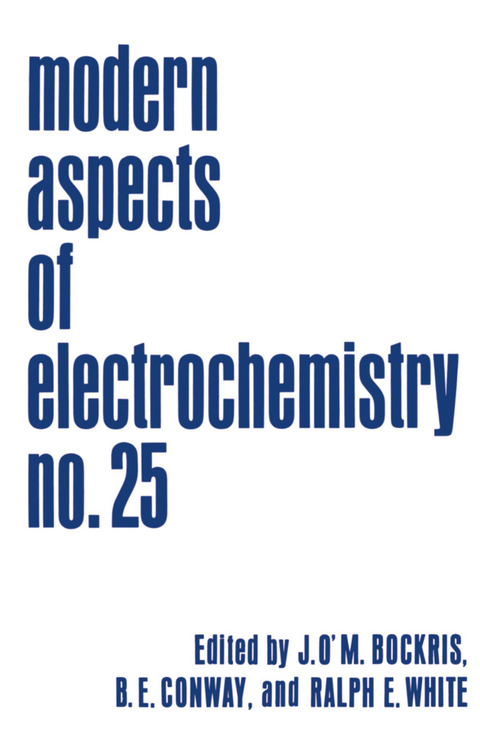 Modern Aspects of Electrochemistry - 