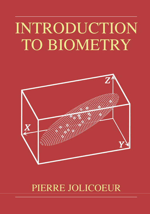 Introduction to Biometry - Pierre Jolicoeur