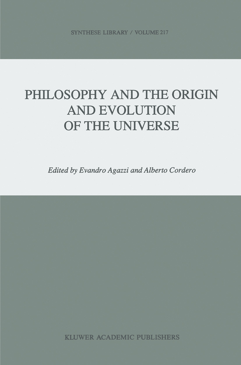 Philosophy and the Origin and Evolution of the Universe - 