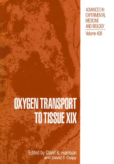 Oxygen Transport to Tissue XIX - 