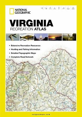 Virginia -  National Geographic Maps