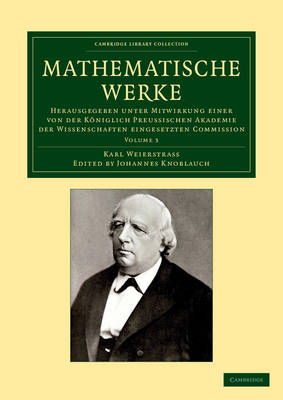 Mathematische Werke - Karl Weierstrass