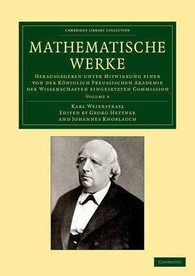 Mathematische Werke - Karl Weierstrass