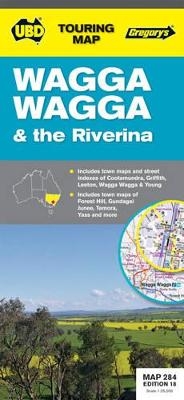 Wagga Wagga & the Riverina Map 284 18th ed -  UBD