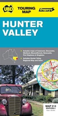 Hunter Valley Map 213 4th ed -  UBD Gregory’s