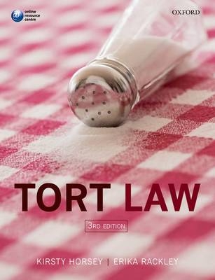 Tort Law - Kirsty Horsey, Erika Rackley