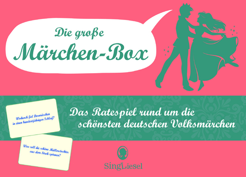 Die große Märchen-Quiz-Box für Senioren. Das Spiel rund um bekannte Märchen für Senioren. Auch mit Demenz. Spiele Box mit 100 Karten. - Annette Röser