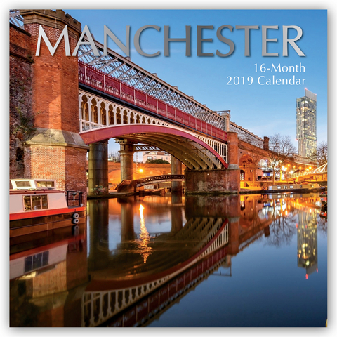 Manchester 2019 - 16-Monatskalender