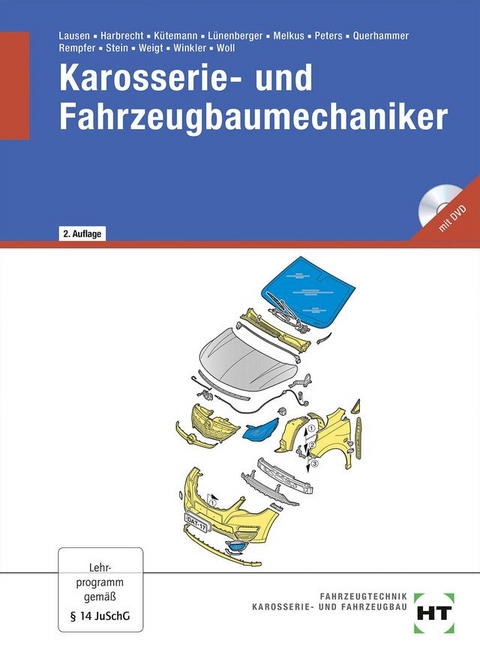 Karosserie- und Fahrzeugbaumechaniker - Patricia Harbrecht, Gerald Kütemann, Gerd Lausen, Frank Lünenberger, Peter Melkus, Manfred Peters, Martin Querhammer, René Dr. Rempfer, Wolfgang Stein, Joachim Weigt, Bernd Winkler, Eckhard Woll