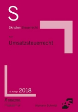 Skript Umsatzsteuerrecht - Reiß, Wolfram