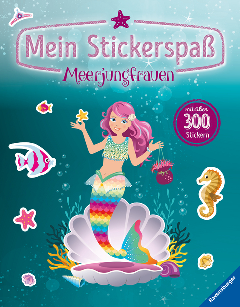 Mein Stickerspaß: Meerjungfrauen