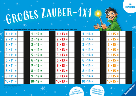 Zaubertafel: Großes Zauber-1x1