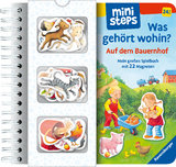 ministeps: Was gehört wohin? Auf dem Bauernhof; Magnetbuch ab 2 Jahren, Kinderbuch - Katja Senner