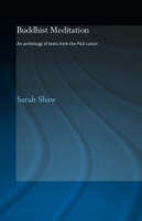 Buddhist Meditation -  Sarah Shaw