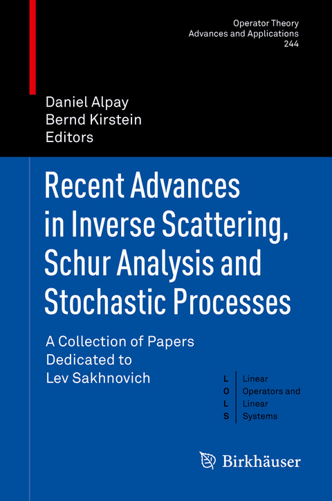 Recent Advances in Inverse Scattering, Schur Analysis and Stochastic Processes - 