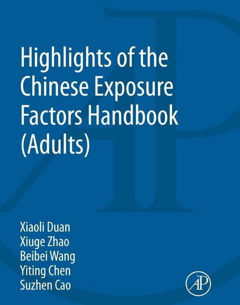 Highlights of the Chinese Exposure Factors Handbook -  Xiaoli Duan