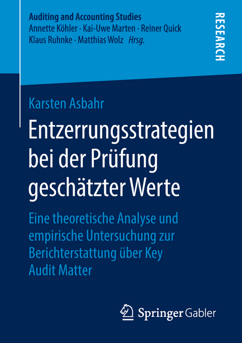 Entzerrungsstrategien bei der Prüfung geschätzter Werte - Karsten Asbahr