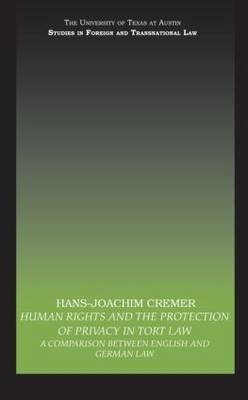 Human Rights and the Protection of Privacy in Tort Law -  Hans-Joachim Cremer