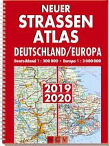 Neuer Straßenatlas Deutschland/Europa 2019/2020 - 