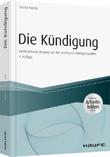 Die Kündigung - inkl. Arbeitshilfen online - Sascha Herms