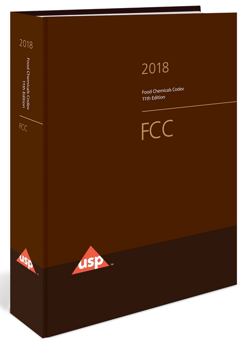 Food Chemicals Codex 11th edition 2018-2019 (FCC-USP)